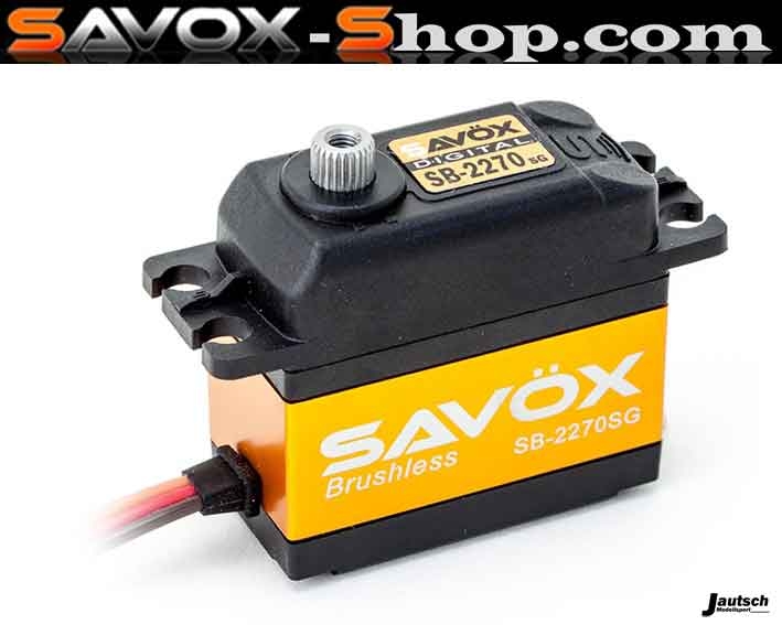 Savox Sb2270sg High Voltage Brushless Digital Servo .12s 13130mlin